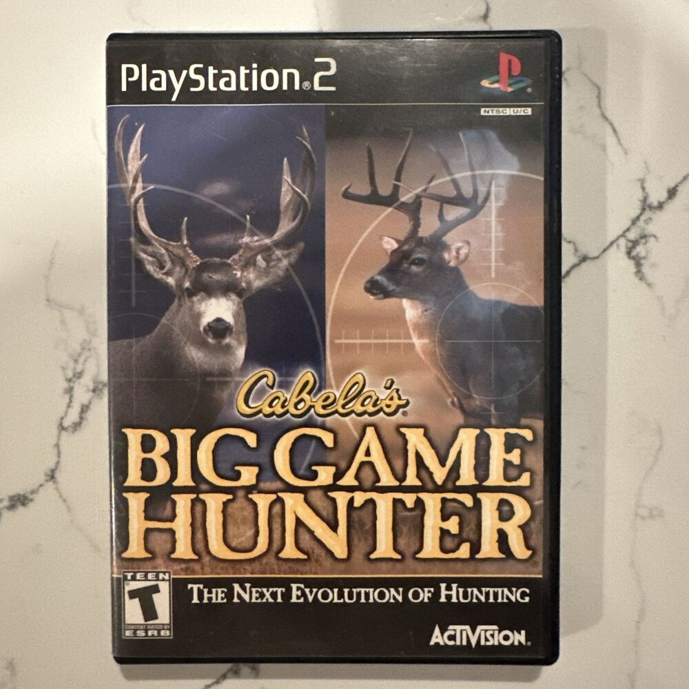 Cabelas Big Game Hunter Sony PlayStation 2 PS2 Game CIB
